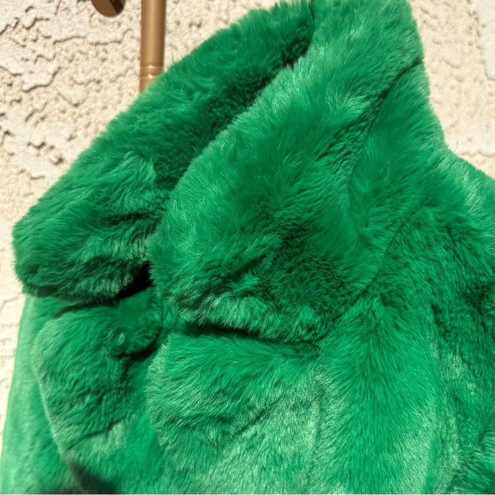 Forever 21 Vibrant Green Teddy Jacket - Picture 11 of 16